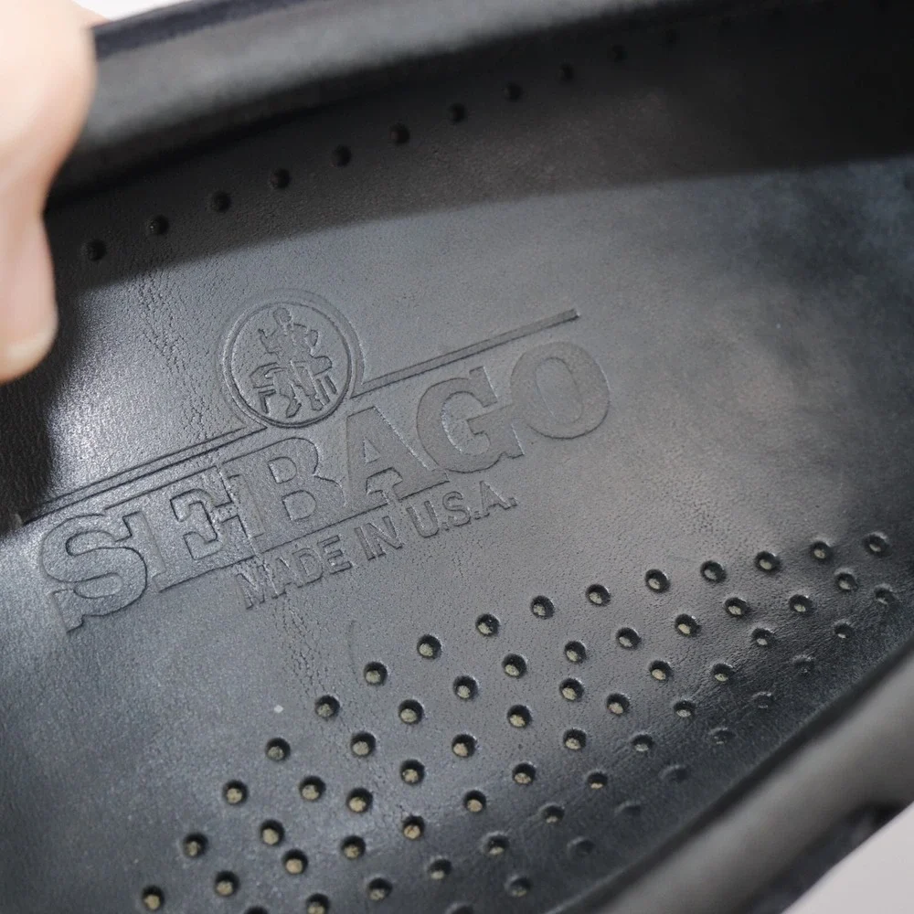 Sebago USA Mens Shawnee Boat Shoe Size 9 Gray Leather Kiltie Moc Slip On Loafers